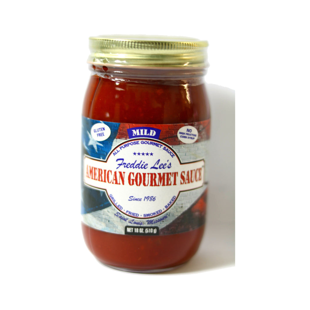Freddie Lee's American Gourmet Sauce Mild, 18 oz jar