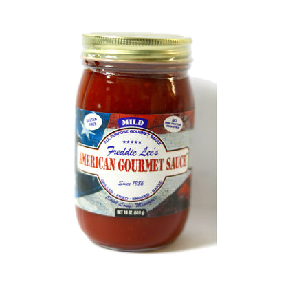 Freddie Lee's American Gourmet Sauce Mild, 18 oz jar