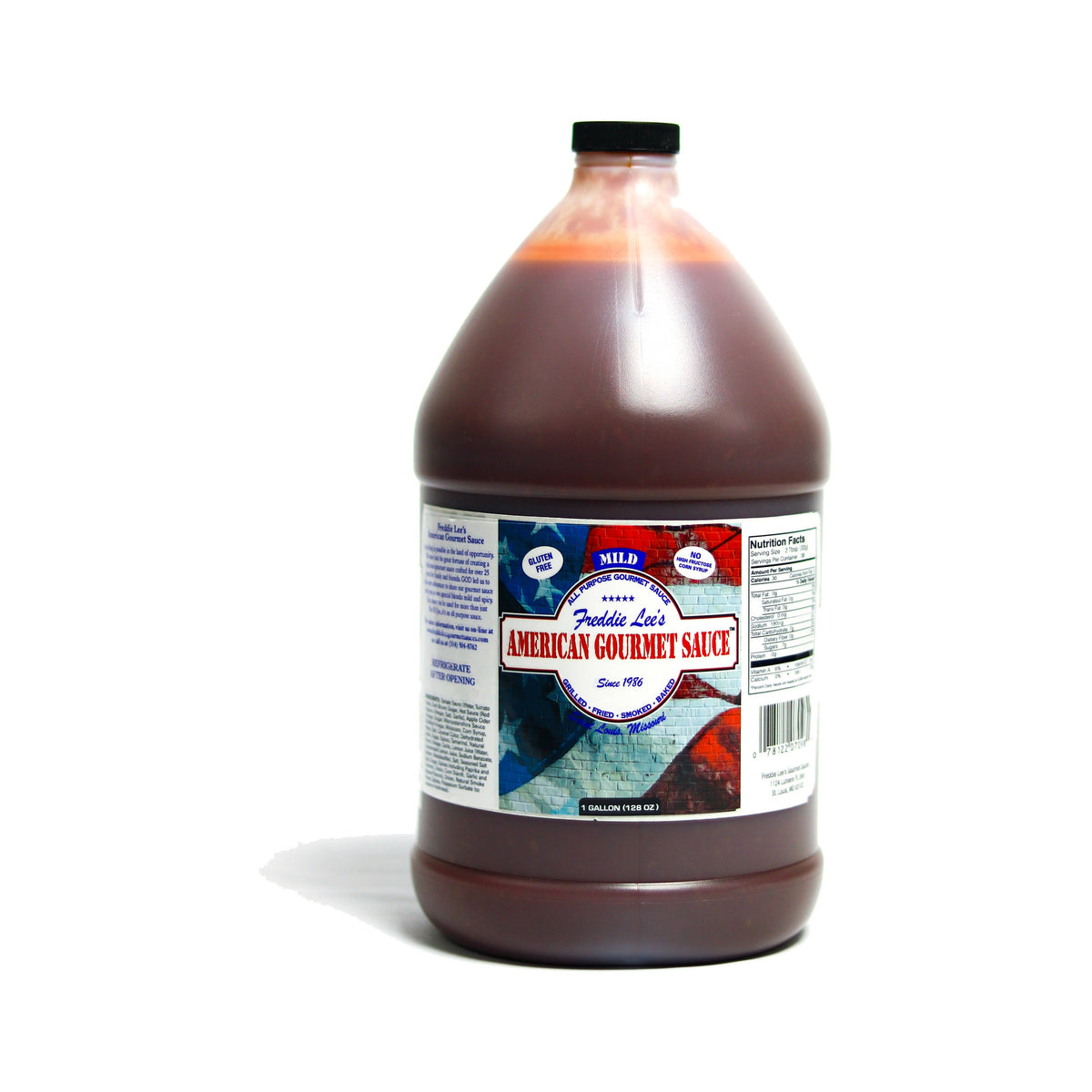 Freddie Lee's American Gourmet Sauce Mild, 1 gallon
