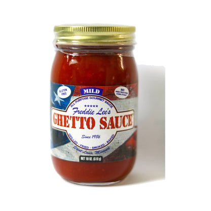 Freddie Lee's Ghetto Sauce Mild, 18 oz jar