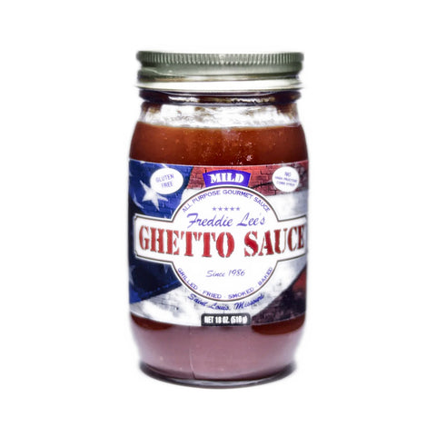 Freddie Lee's Ghetto Sauce, mild, 18 oz jar